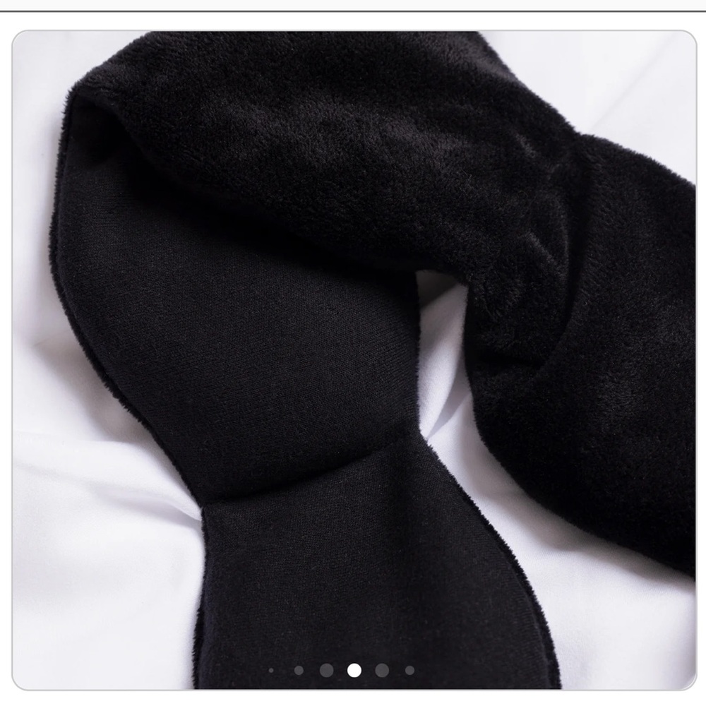 nodpod Black Weighted Eye Blanket